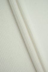Waffle Double Knit Solid Fabric