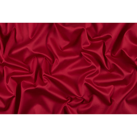 Egyptian Cotton Shirting - Bright Red - Giza Collection