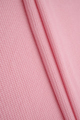 Waffle Double Knit Solid Fabric