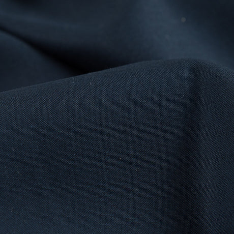 Egyptian Cotton Shirting - Midnight Navy - Giza Collection