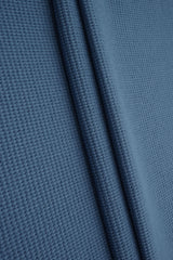 Waffle Double Knit Solid Fabric