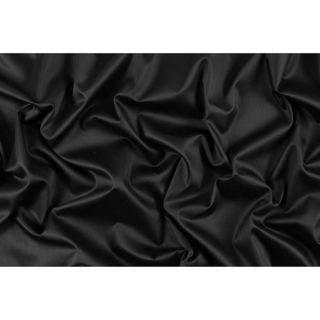 Egyptian Cotton Shirting - Black - Giza Collection