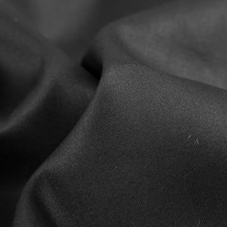 Egyptian Cotton Shirting - Black - Giza Collection