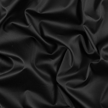 Egyptian Cotton Shirting - Black - Giza Collection