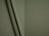Waffle Double Knit Solid Fabric