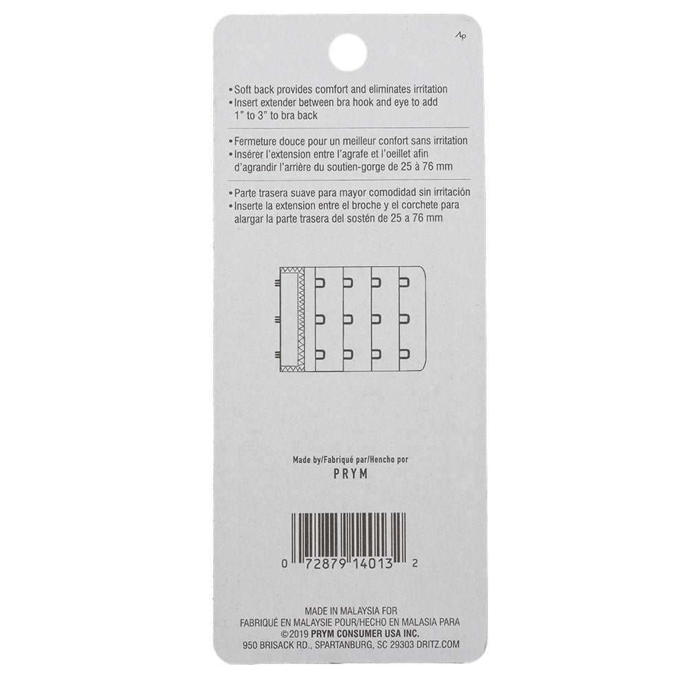 Dritz White Bra Extender - 2.25"