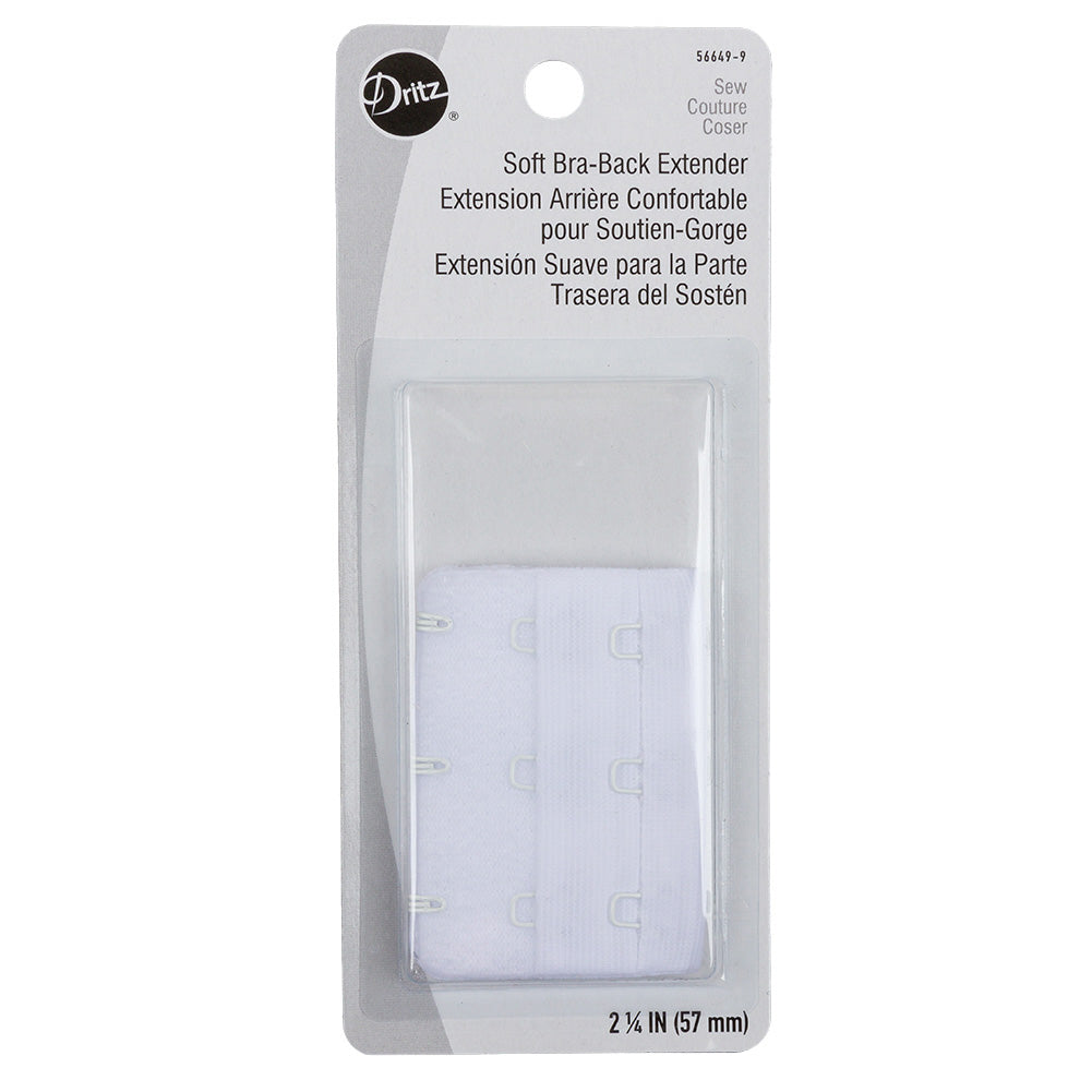 Dritz White Bra Extender - 2.25"