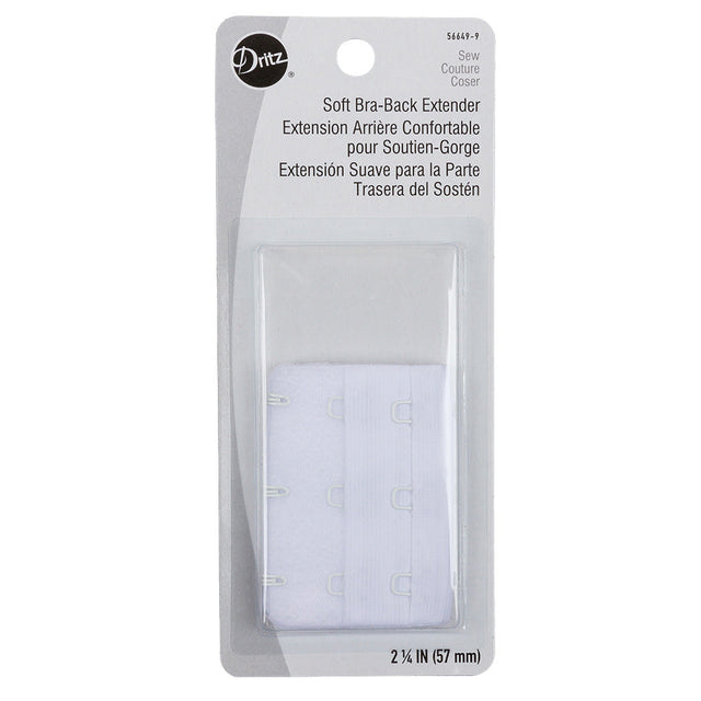 Dritz White Bra Extender - 2.25"