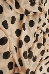 Polka Dot Mesh Print