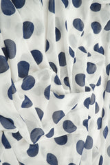 Polka Dot Mesh Print