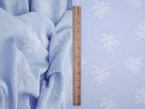 Palm Tree Puff Print Woven Fabric