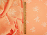 Palm Tree Puff Print Woven Fabric