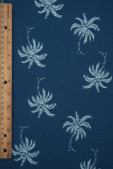 Palm Tree Puff Print Woven Fabric