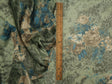 Foil Mesh Leopard Flower Olive Vintage