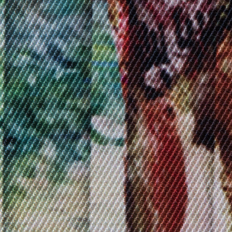 Digitally Printed Pleat Imitation Deer in a Forest on a Mikado/Twill