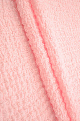 Waffle Crepe Solid Knit Fabric