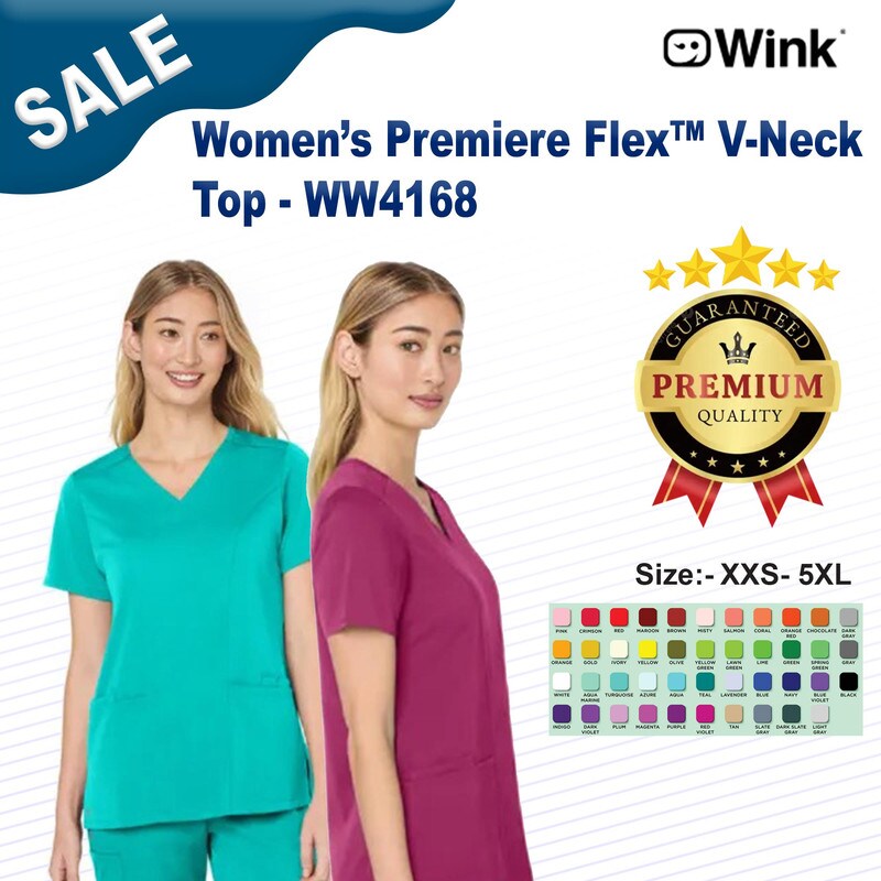 Wink® Women’s Premiere Flex V-Neck Top