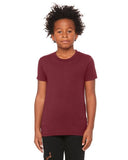 Camiseta triblend para jóvenes de manga corta con cuello redondo BELLA + CANVAS® - 3413Y