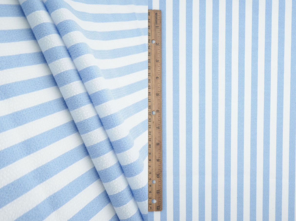 Seersucker Stripe Woven Fabric