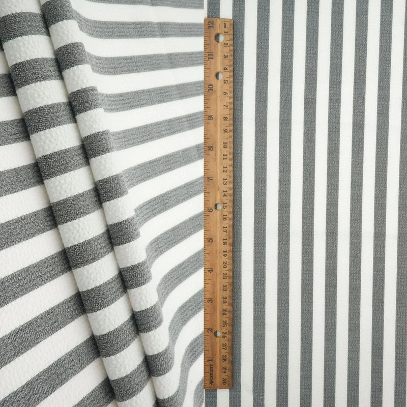 Seersucker Stripe Fabric 58" Wide – 160 GSM