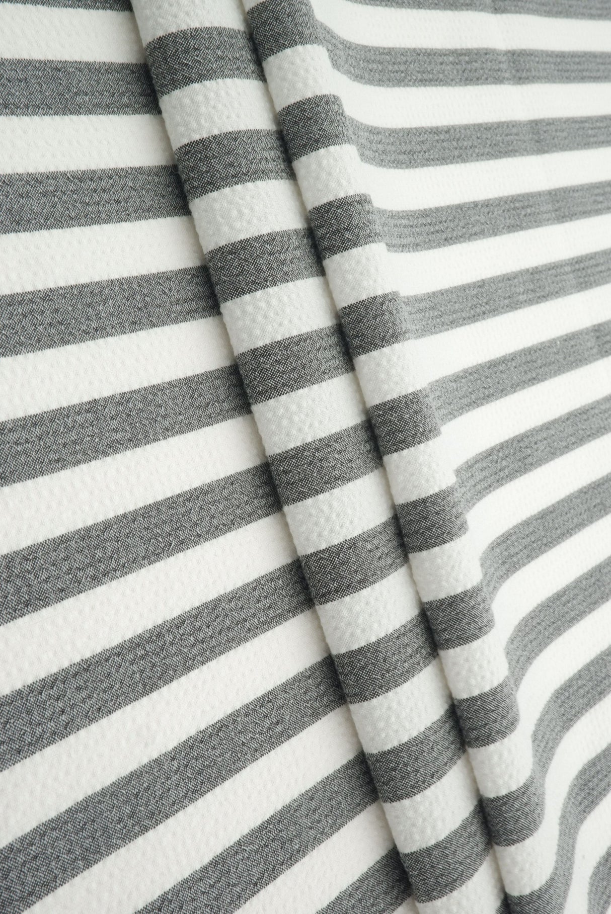 Seersucker Stripe Woven Fabric