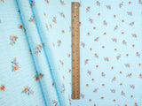 Ditsy Crinkle Crepe Print Crepe Fabric