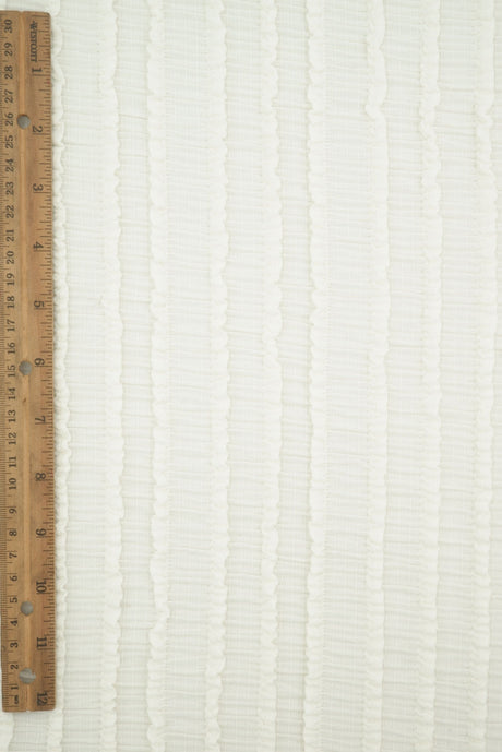Crinkle Jacquard Knit Fabric