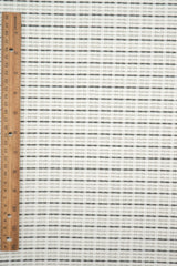 Jacquard Knit Cloudberry Check Fabric