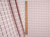 Jacquard Knit Cloudberry Check Fabric