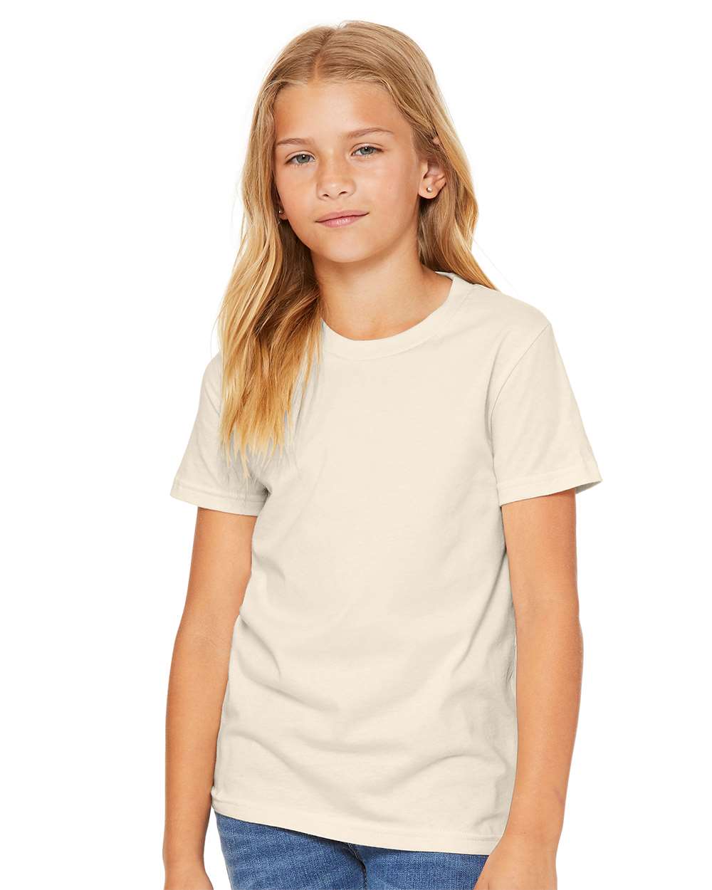 BELLA + CANVAS® Youth Jersey Crewneck Short Sleeve Tee