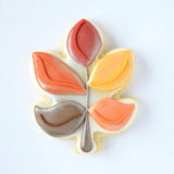 Ann Clark Fall Hawthorn Leaf Cookie Cutter, 3.75"