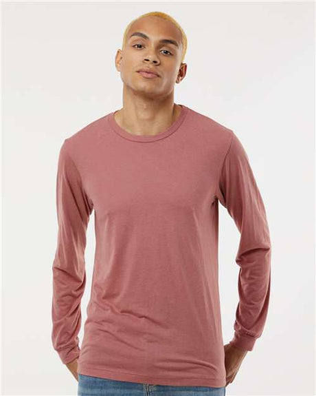 BELLA + CANVAS® Men’s Triblend Crewneck Long Sleeve Tee