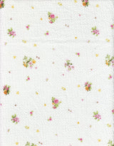 Crinkle Crepe Ditsy Floral Print Knit