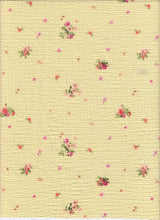 Crinkle Crepe Ditsy Floral Print Knit