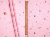 Crinkle Crepe Ditsy Floral Print Knit