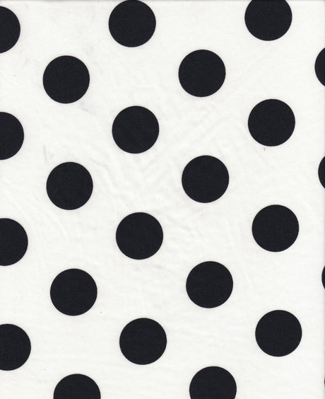 Polka Dot DTY Knit Fabric