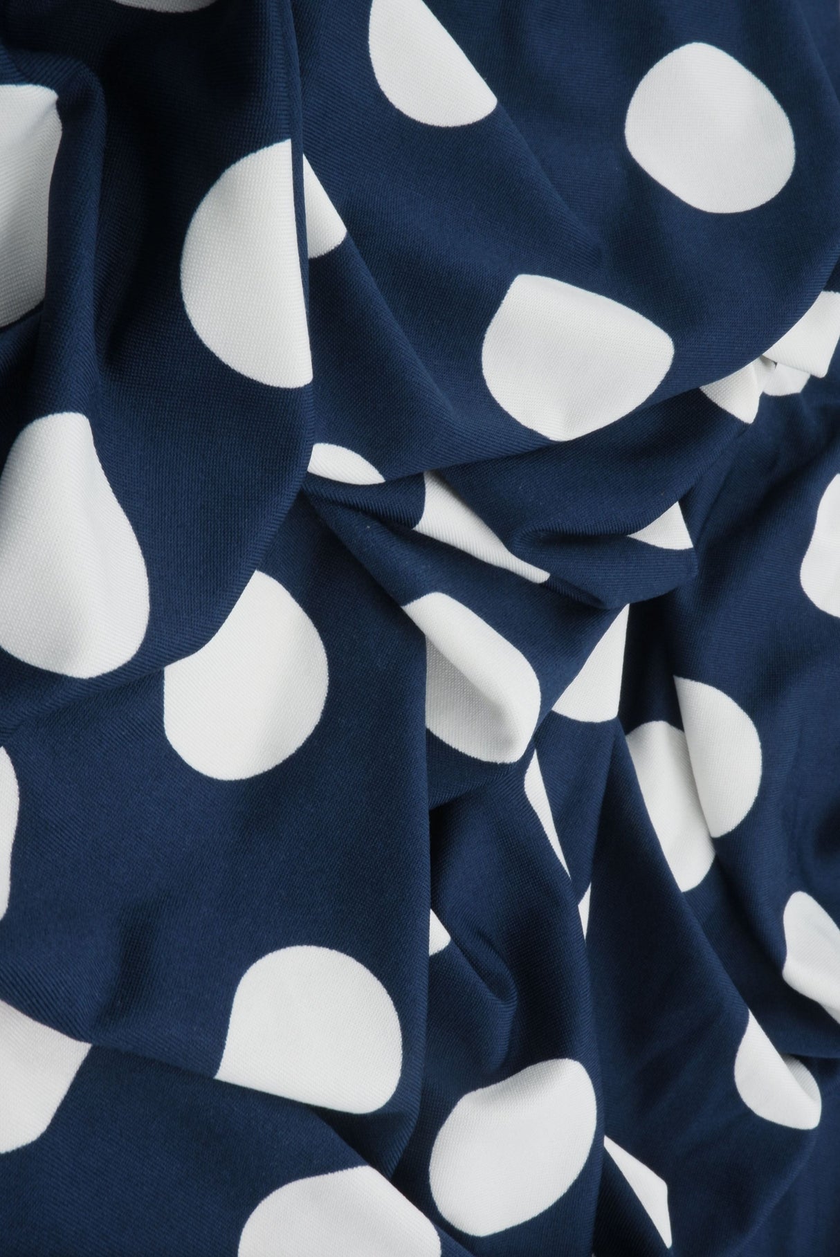 Polka Dot DTY Knit Fabric