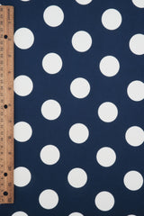 Polka Dot DTY Knit Fabric