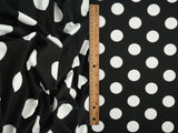 Polka Dot DTY Knit Fabric