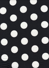 Polka Dot DTY Knit Fabric