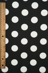 Polka Dot DTY Knit Fabric