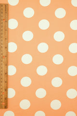Polka Dot DTY Knit Fabric