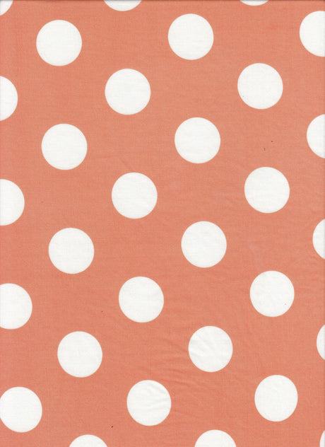 Polka Dot DTY Knit Fabric
