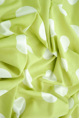 Polka Dot DTY Knit Fabric