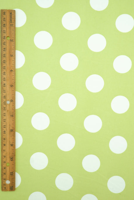 Polka Dot DTY Knit Fabric