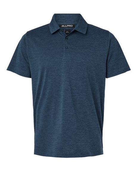 AllPro Men's Pro-Lock Performance Mélange Polo