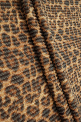 Double Knit Camel Animal Print