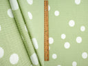Polka Dot Crinkle Knit Polyester Spandex