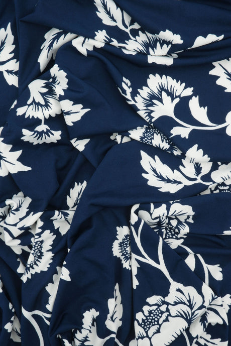 Floral DTY Knit Fabric