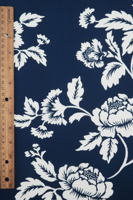 Floral DTY Knit Fabric